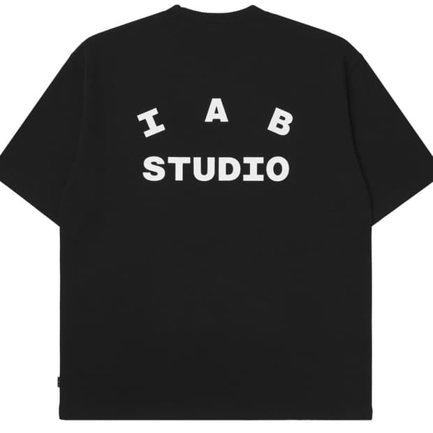 (L,XL) 아이앱 스튜디오 티셔츠 블랙 화이트