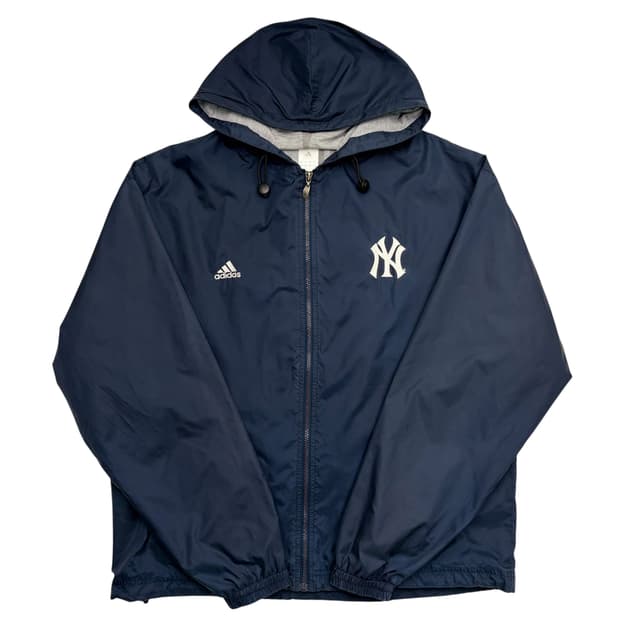 아디다스 올드스쿨 뉴욕 양키스 네이비 바람막이 XL
