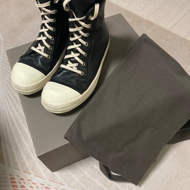 릭오웬스 lpo 하이 40.5 팝니다