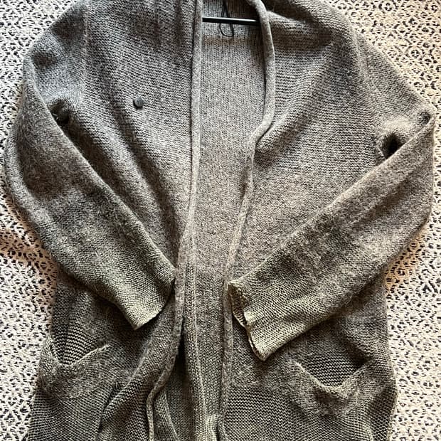 마스나다 멀티 컬러 가디건 