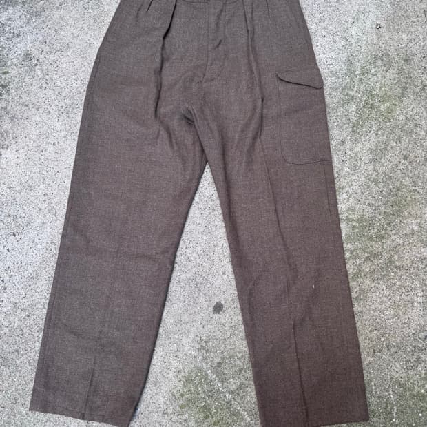 50s 100% Wool Battle Dress Pants NZ Made