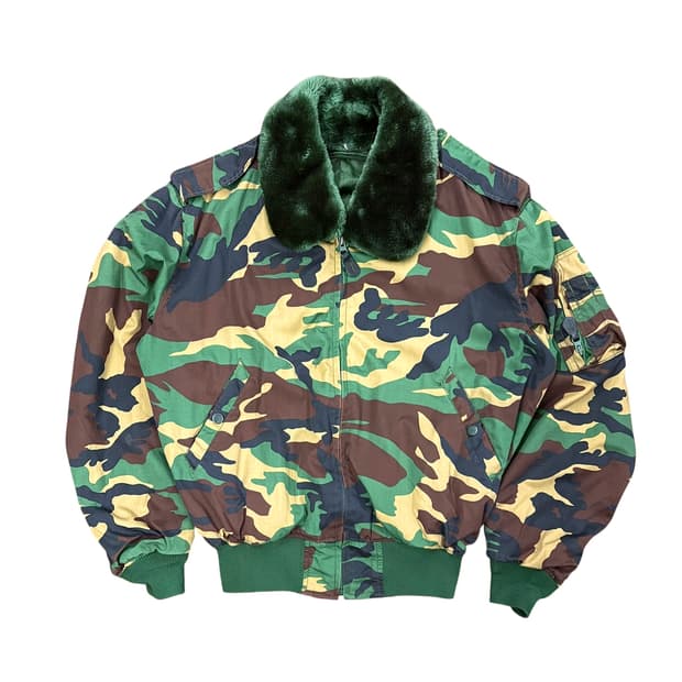 (M) 밀리터리 카모플라쥬 MA-1 탱커 자켓