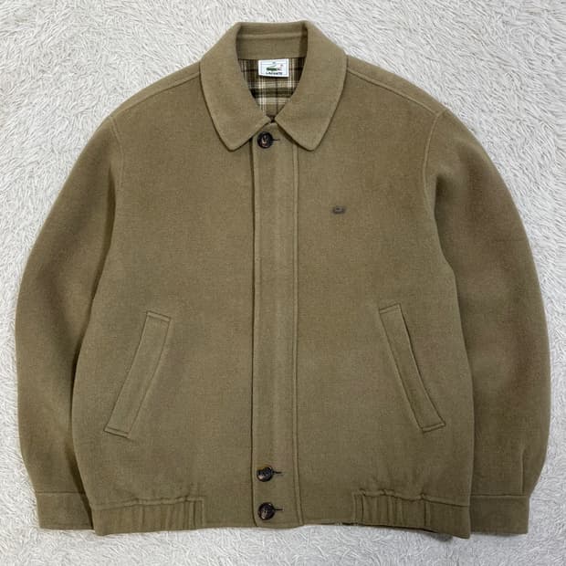 라코스테 모직 블루종 자켓/캐시미어/#2631