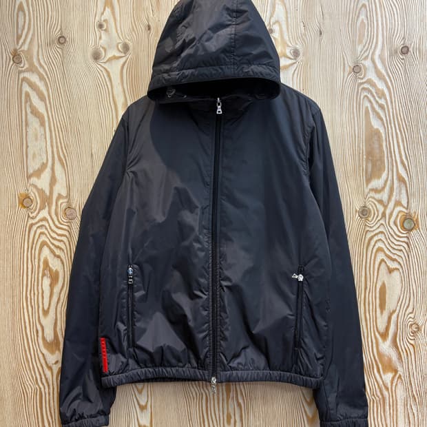 00s 프라다 나일론 후드자켓