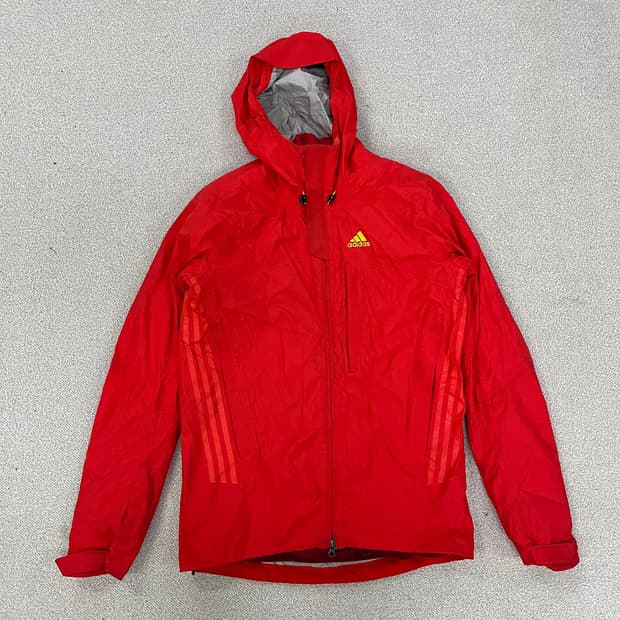 [95] 아디다스 내피 바람막이 윈드브레이커 후드 집업 자켓 0116M1