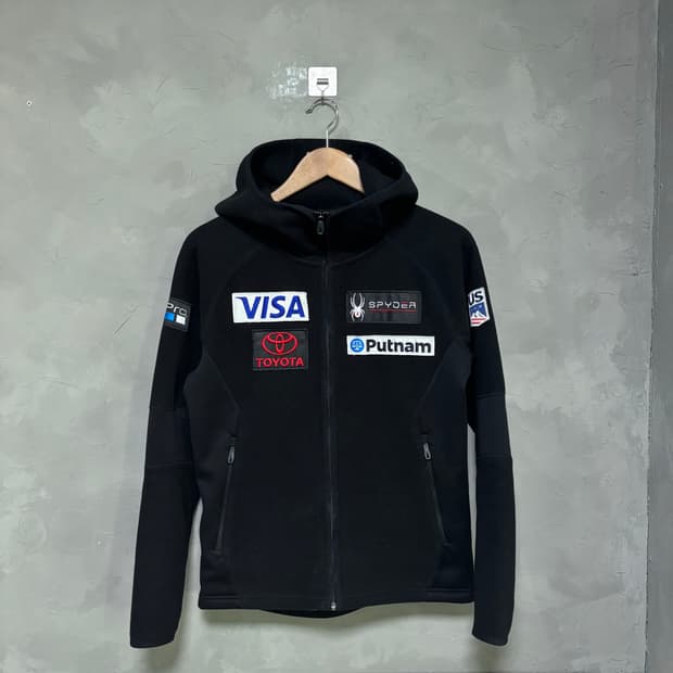 스파이더 US 스키팀 플리스