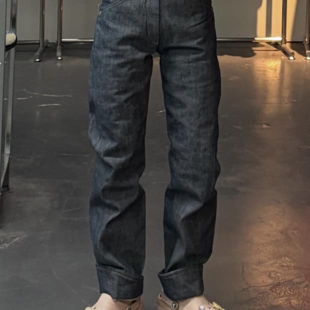 리바이스 엔지니어드 진 그레이쉬중청 데님팬츠 A3448