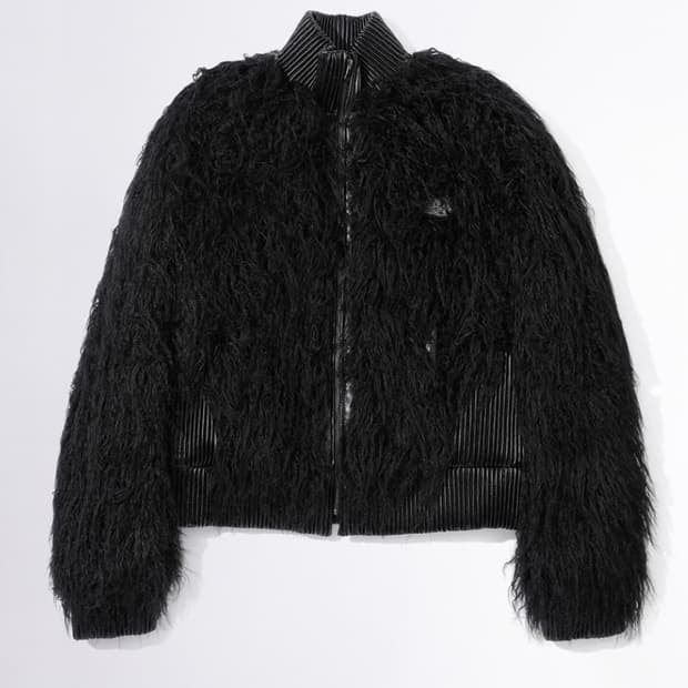 스컬프터 퍼 자켓