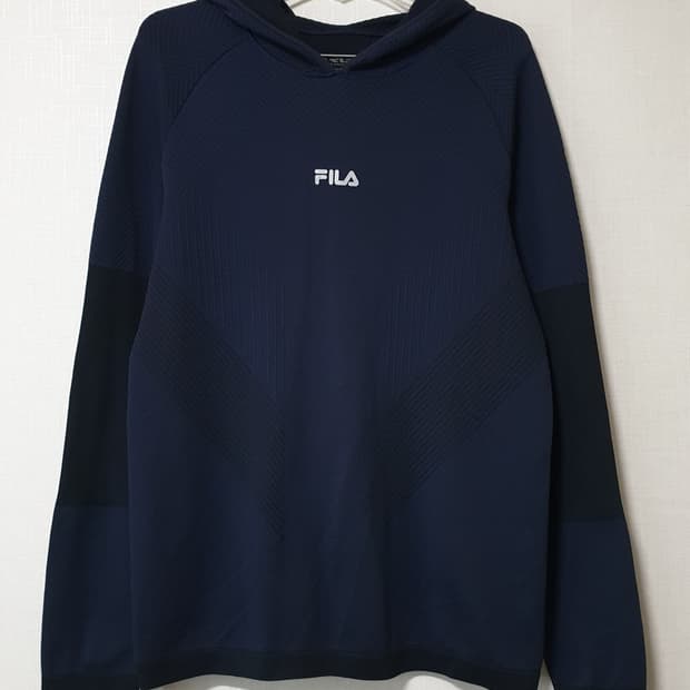 휠라 후드 긴팔티 S사이즈 