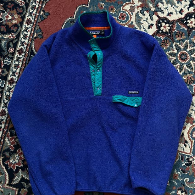 90s 파타고니아 신칠라 딥퍼플 xl