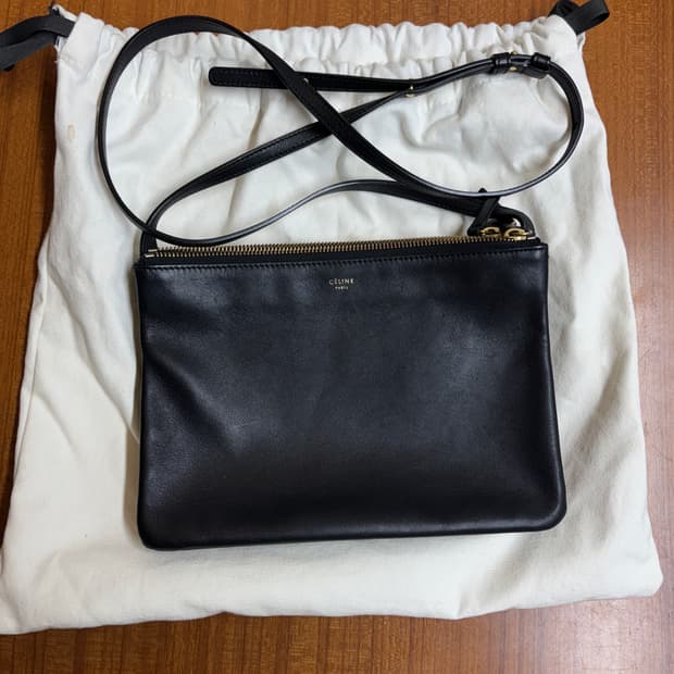 셀린느 트리오백 블랙 미디엄사이즈 