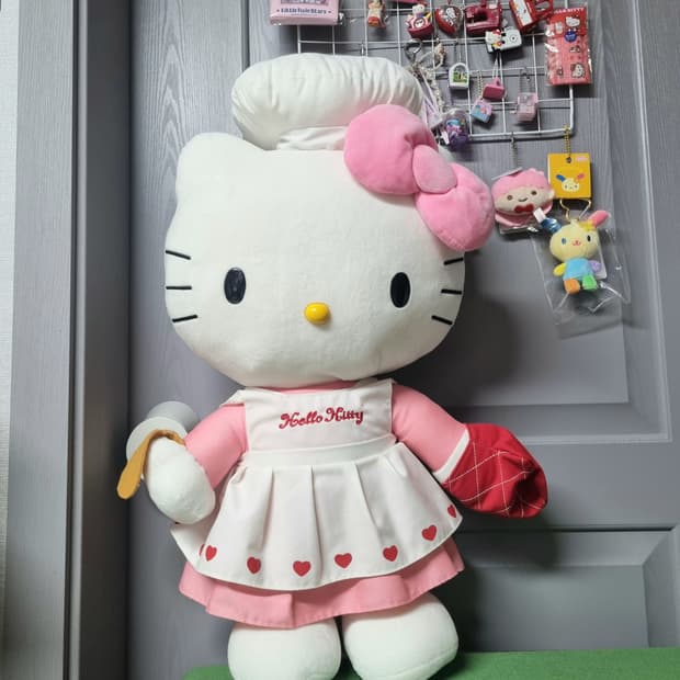 요리사 키티 대형 인형 