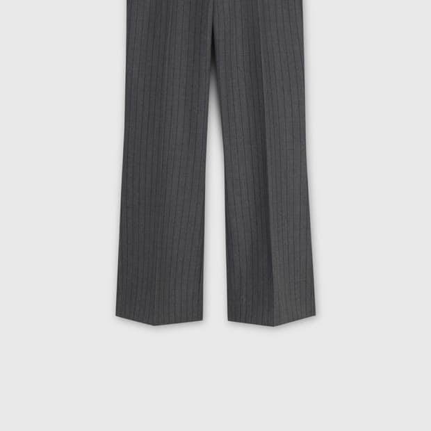 타일레 카나비 그레이 스트라이프 팬츠 s