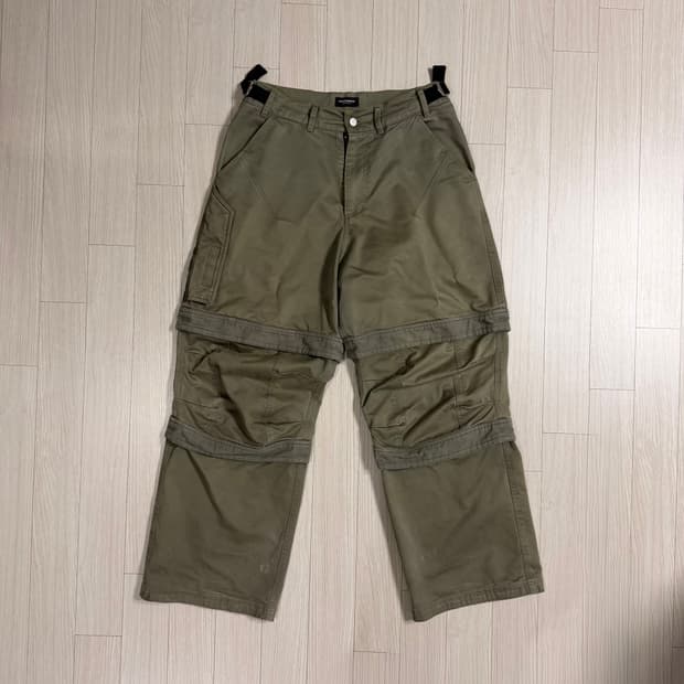 파아카이브 레이어드 카고 팬츠