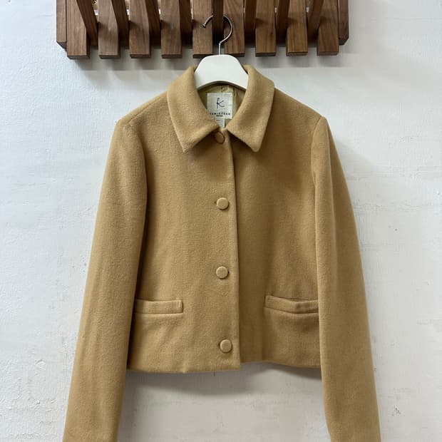 드라이완료 일본빈티지 쿠미쿄쿠 KUMIKYOKU 울100% 자켓