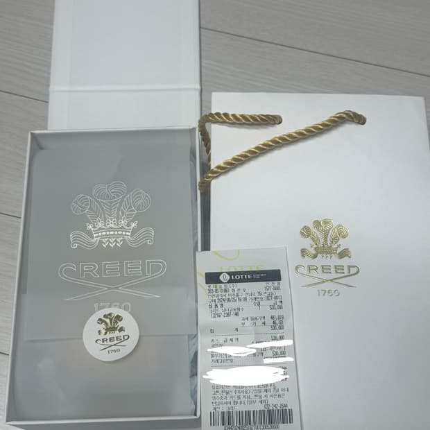 크리드 어벤투스 포 허 75ml 풀박 영수증 o