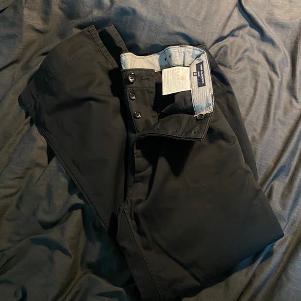 꼼데가르송 옴므 코튼 팬츠