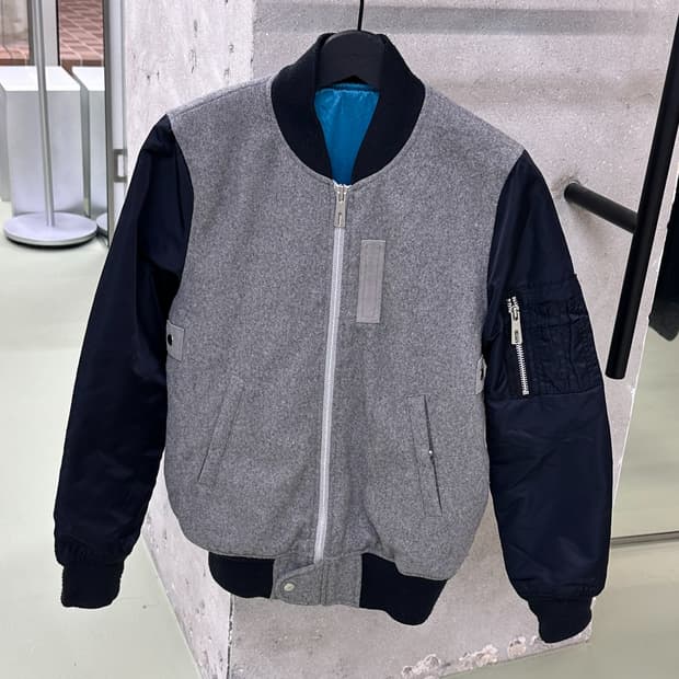 sly wool/nylon ma-1 jacket