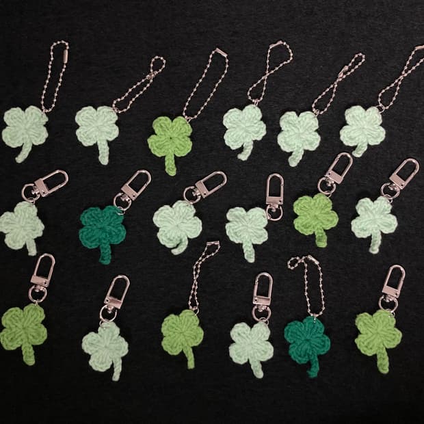(2000₩) clover keyring