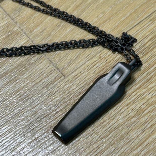 릭 오웬스 목걸이 브론즈컬러 