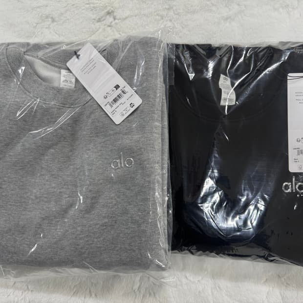 알로 맨투맨 (( 새상품 )) 기모