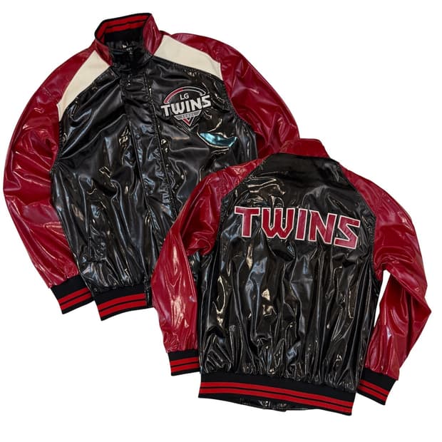 LG 트윈스 ATC 유광 점퍼 야구자켓