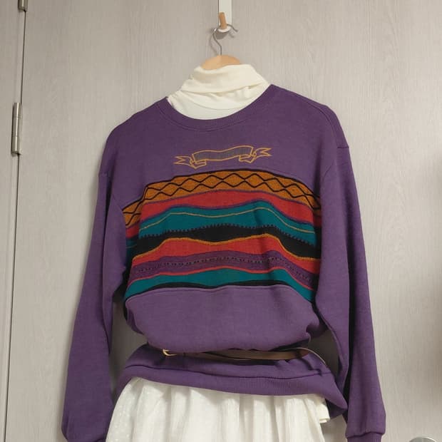 보호시크 레이어드 니트