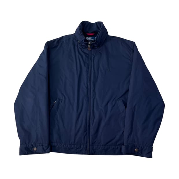 105 폴로랄프로렌 네이비 폴리쉘 페리 자켓