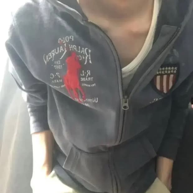 폴로 랄프로렌 USA 성조기 빅포니 후드집업