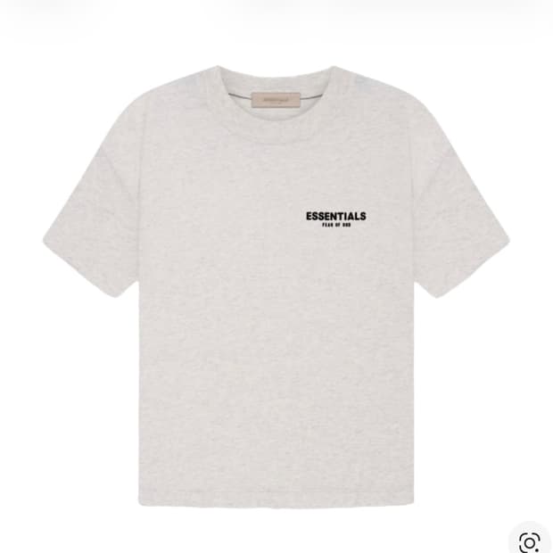 에센셜 더코어 라이트오트밀 반팔 M