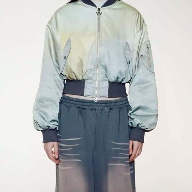 Open yy 옴브레 ma1 항공자켓 오픈와이와이 2사이즈