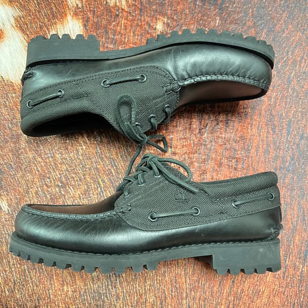 팀버랜드 3아이 클래식 보트슈즈 어센틱 블랙 260