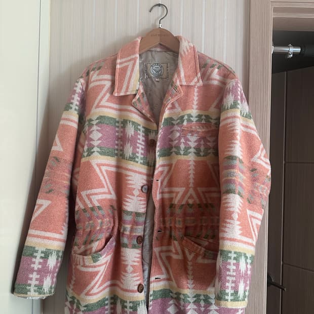 프랑스 PARIS 아즈텍 패턴 자켓