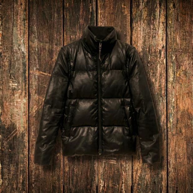 올세인츠 푸퍼 패딩 (팔 탈착가능)