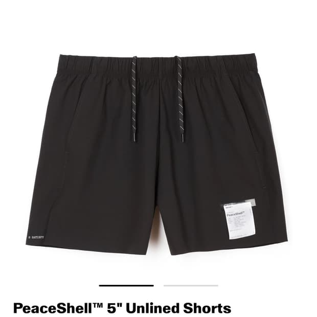 새티스파이 PeaceShell™ 5" Unlined Shorts