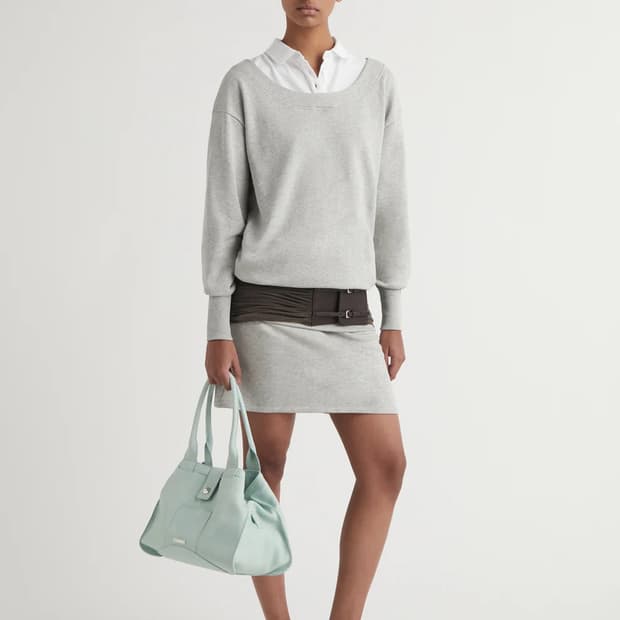 [36,38]팔로마울 BELDA 드레스/그레이