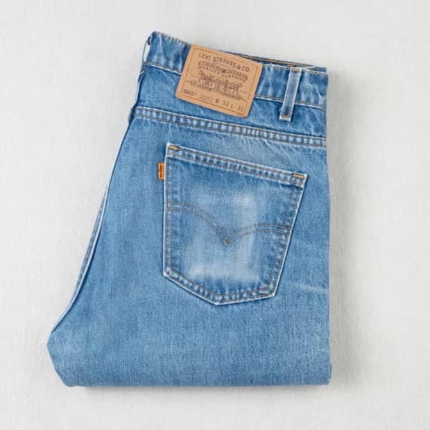 리바이스 505 오렌지탭