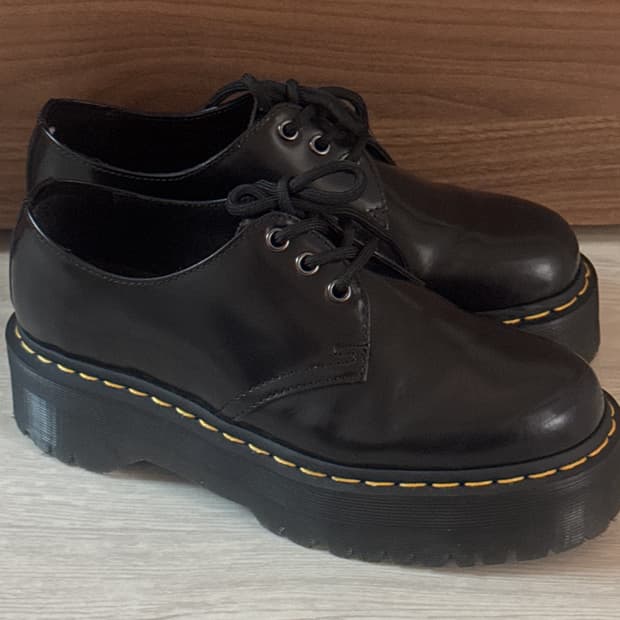 닥터마틴 1461 쿼드 블랙 250