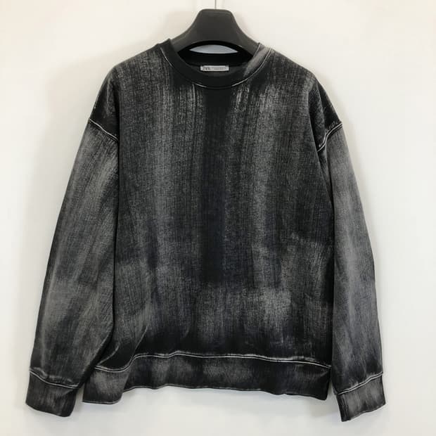 자라 워싱 스웻셔츠 M 오버