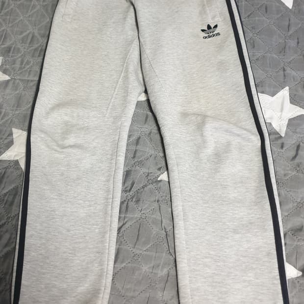 아디다스 파이어버드 스웨트 조거팬츠 그레이 (M)