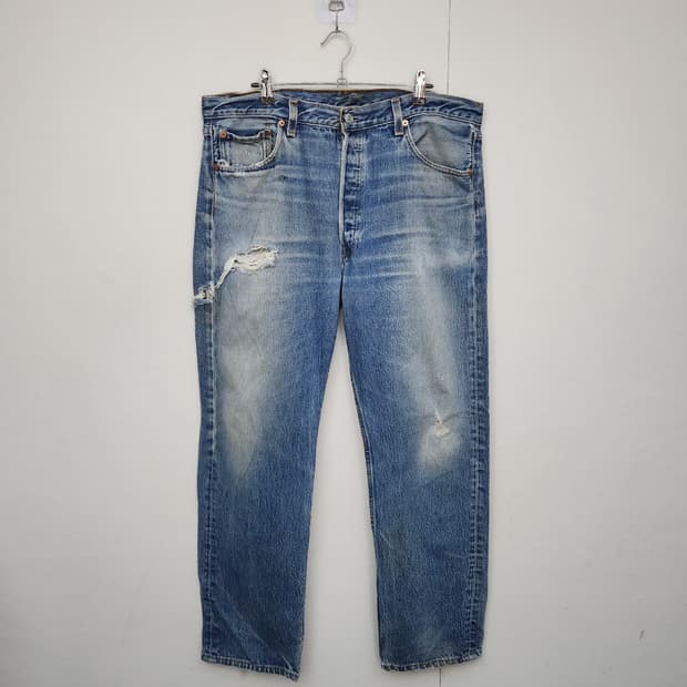 [LEVIS 리바이스] 36인치 남 90s USA 501청바지 데님팬츠