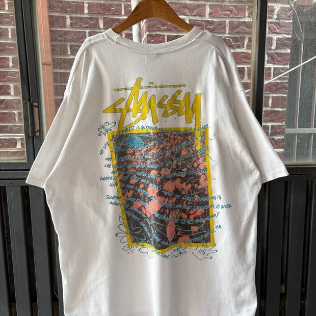 Stüssy 스투시 슈퍼 블룸 티셔츠