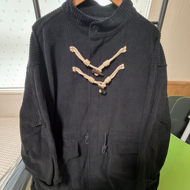 VDR밀리터리 코듀로이 코트