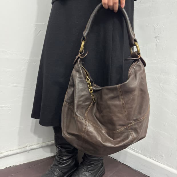 nicoli leather bag