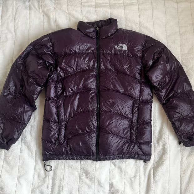 노스페이스 퍼플 경량 패딩