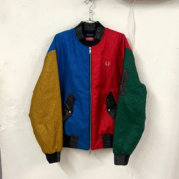 찰스 제프리 러버보이 프레드 페리 멀티컬러 봄버 자켓