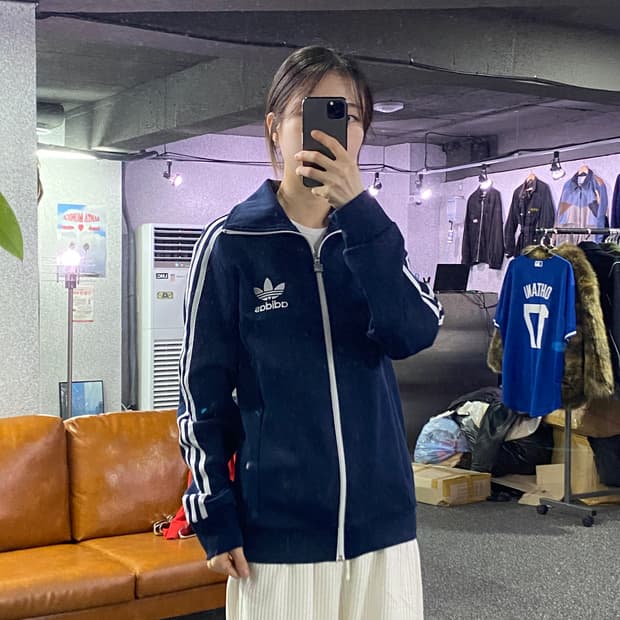 아디다스 유로파 네이비 져지 B3140