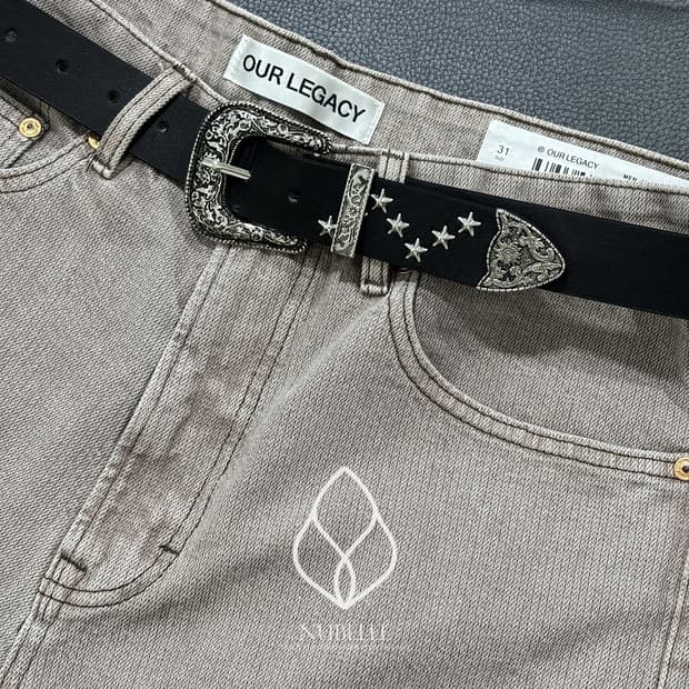 🌗 Multi stars belt / 멀티 별 스타 웨스턴 벨트