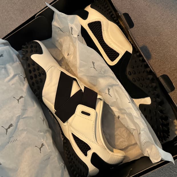 푸마 UR 모스트로 웜화이트 블랙 275