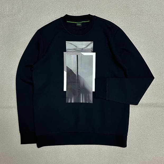 휴고 보스 살보 1 그래픽 맨투맨